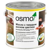 Osmo Hartwachs-Ol Farbig Масло с твердым воском цветное Osmo Hartwachs-Ol Farbig Масло с твердым воском цветное