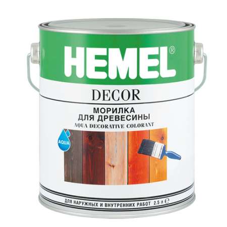 HEMEL Aqua Decorative Colorant Морилка для древесины