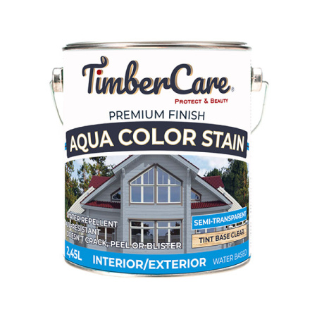 Timber Care Aqua Color Stain - Суперстойкое прозрачное экопокрытие для внутренних и наружных работ