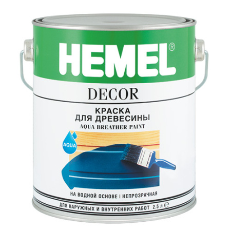 HEMEL Aqua Breather Paintr Краска для древесины